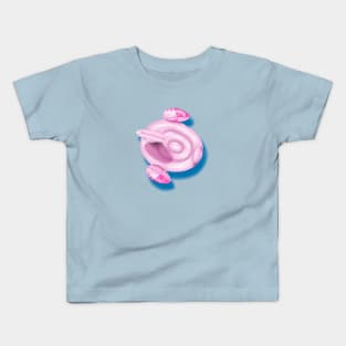 Flamingo Pool Float Kids T-Shirt